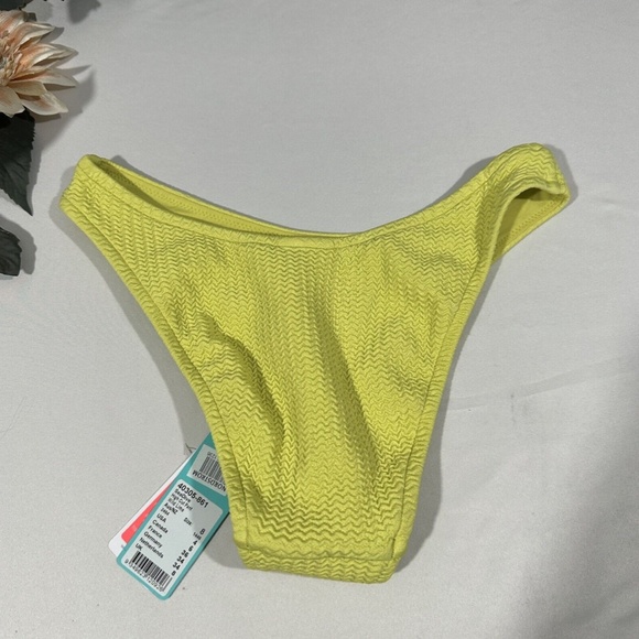 NWT $68 Seafolly‎ [ 4 US/ 8 AUS ] Sea Dive Bikini Bottoms in Wild Lime - Picture 10 of 13